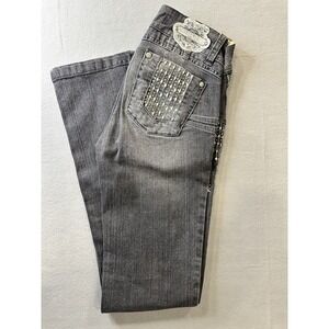 Virtual Sensuality Stretch Jeans Women's Size 4 Black